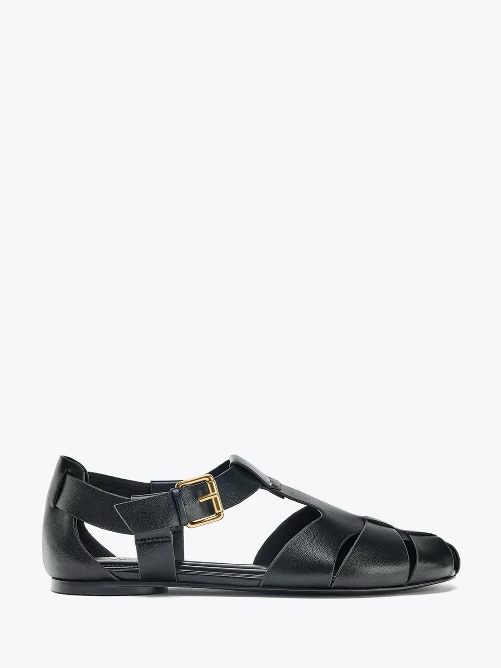 ZARA Black Flat Fisherman Women’s
Sandals Black NWT 8 (39) - Picture 4 of 12